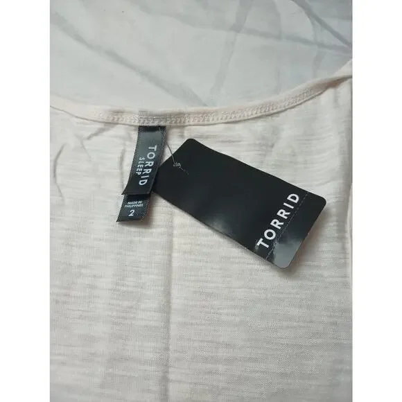 Torrid NWT Sleep Shirt Tank Women 2X NWT "Have yourself a Merry little Cocktail" - Picture 3 of 6